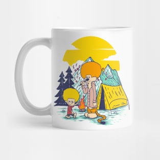 Calvin and Hobbes Frizzy Mug